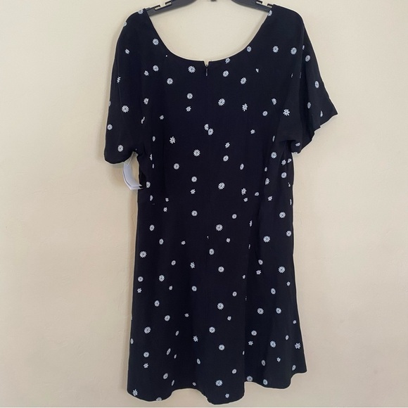 Abound Nordstrom dress black with white flowers size XL NWT - Picture 6 of 7